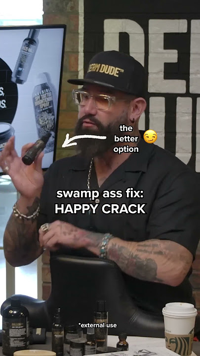 2 genius ways to stop swamp a** #mensstyle #mensgrooming