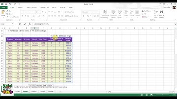 Function - DCOUNT (in Hindi)