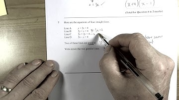 Pearson Specimen Paper 3H Set 1 Q7 For 2018 exams onwards