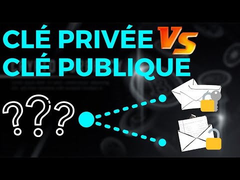 Vidéo: Différence Entre La Clé Publique Et La Clé Privée