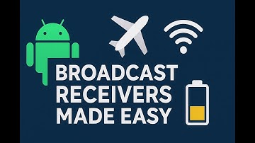 32. Broadcast-ontvangers in Android | Voorbeeld van vliegtuigmodus | API-niveau 26 en hoger (Kotlin)