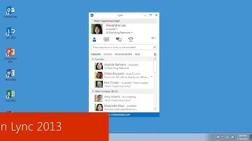 Instant messaging in Lync 2013