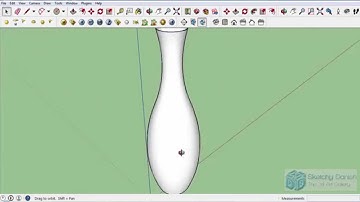 HOW TO MAKE VASE IN GOOGLE SKETCHUP