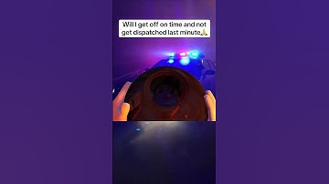10 mins before your shift ends #funnyvideos #police #lawenforcement