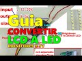 Conversión de LCD a LED, teoría - Versión larga