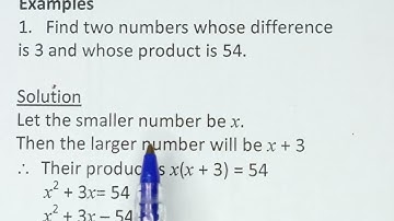 Word Problems Simplified! || Become a Master in Transforming Words to Quadratic Equations