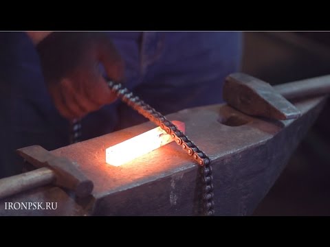 Мастерская "Дом Кузнеца". Прижимная цепь для наковальни.