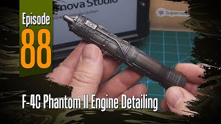 Off the Sprue | F-4C Phantom II Engine Detailing