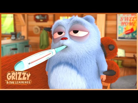 Intensive Care | Grizzy x The Lemmings | 45' Compilation | Cartoon For Kids