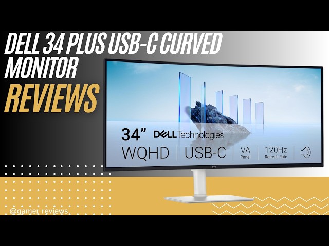 Dell 34 Plus S3425DW Review | 34 Inch Ultrawide USB C Curved