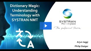 Understanding Terminology with SYSTRAN's NMT screenshot 3