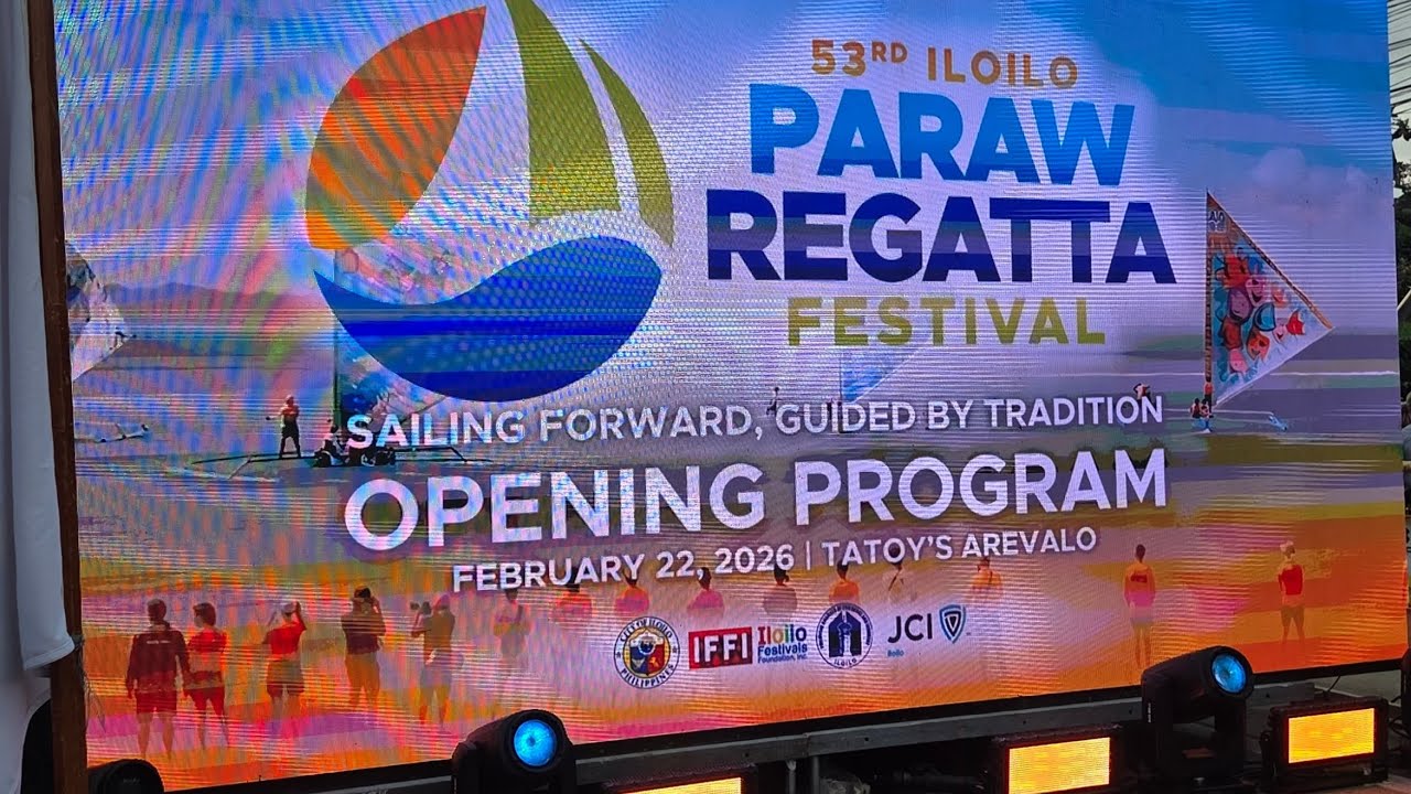 53rd Iloilo Paraw Regatta Opening Program and Parade