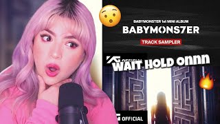 [REACTION] [BABYMONS7ER] TRACK SAMPLER \&  ‘SHEESH’ TEASER