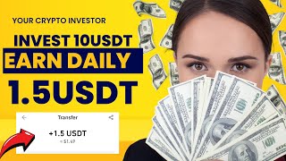 🤑$20 free New Usdt Earning Site💰Usd Mining Site 2023💰Without Investment🤑Usdt Order grabbing website🛒