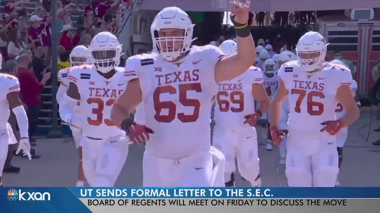 UT, OU formally ask for SEC invitation starting in 2025 YouTube