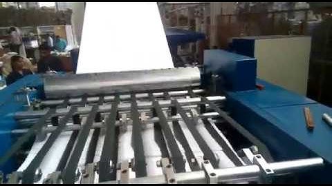 Paper Sheet Cutting Unit for Web offset Printing Machine by Sud Waren Pvt. Ltd.