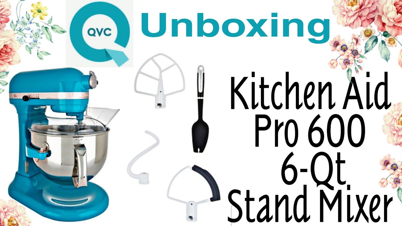 KitchenAid Professional 600 Series 6 Quart Stand Mixer Unboxing