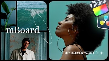 mBoard — Aesthetic Set of Placeholders and Assets for Final Cut Pro and DaVinci Resolve — MotionVFX