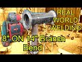8" ON 14" Branch Bend (MIG/MAG REAL WORLD WELDING)