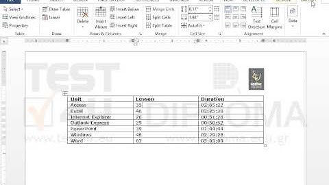 Sort the Lesson column of the table in descending order.
