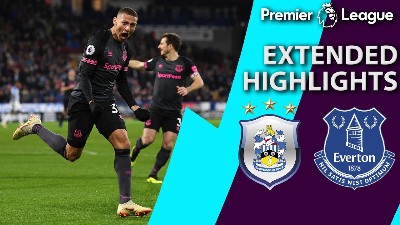 Huddersfield v. Everton | PREMIER LEAGUE EXTENDED HIGHLIGHTS | 1/29/19 ...