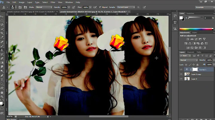 Photoshop tutorial for beginners level and intermediate level HP31052hpv