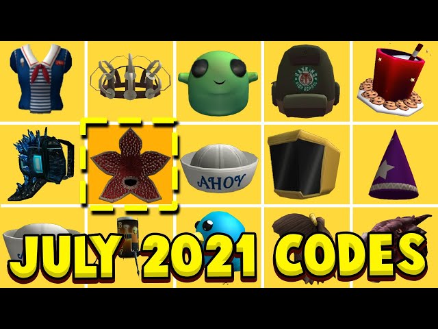 ALL FREE ITEMS ON ROBLOX (WORKING FEBRUARY 2020) - Promo Codes, Event Items,  Gift Cards & More 