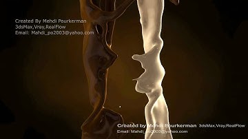 Making of chocolate Parmida Tv Commercial Real Flow vray 3dsmax.avi