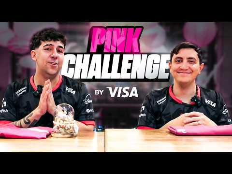 SAADHAK Y BORJA SALEN DE COMPRAS EN CHILE | Pink Challenge by VISA | KRÜ Esports