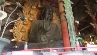 Entrance into Tōdai-ji Temple in Nara, Japan
