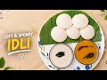 Soft & Spongy Idli Recipe | Homemade Idli Batter from Scratch