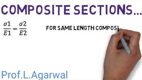 Stress in composite section - By Prof.L.Agarwal.