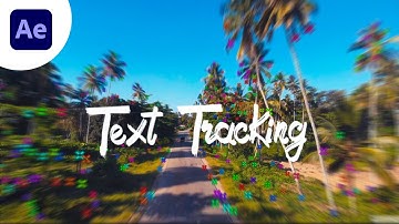After Effects: Easy Text Tracking Tutorial | After Effects Tutorial