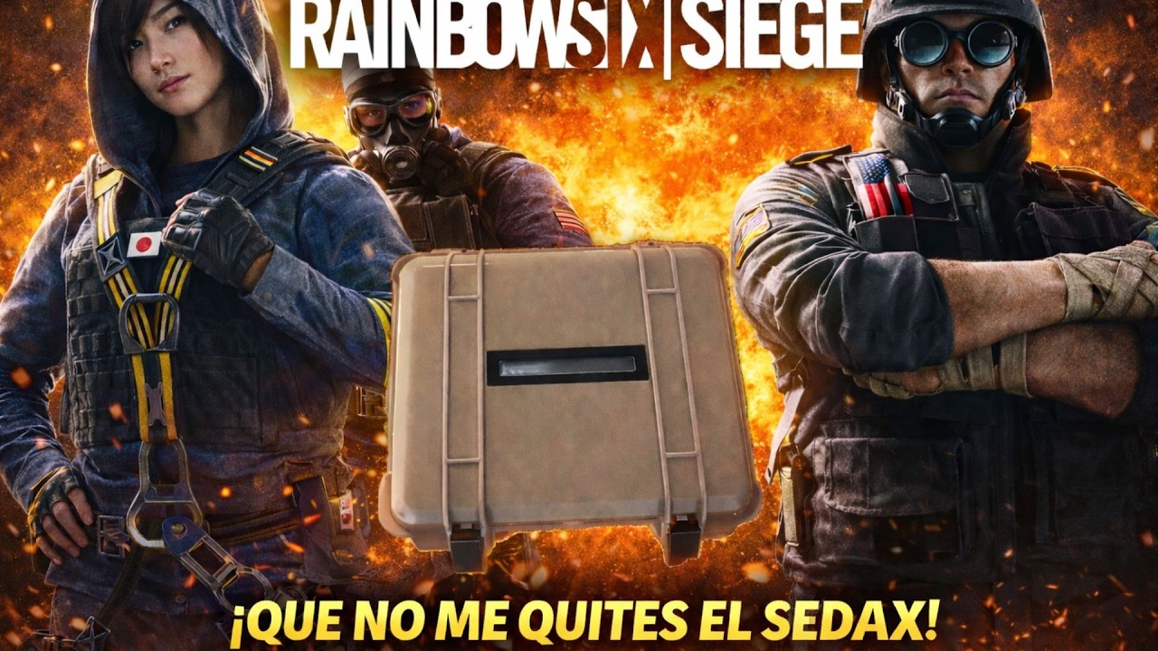 ¡Que no me quites el Sedax! Tom Clancy's Rainbow Six: Siege X
