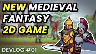 Making a 2D Medieval Fantasy Game (Indie Game Devlog)