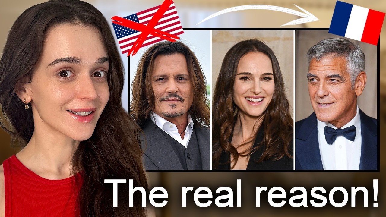 French Girl Reacts to American Celebrities Moving to France