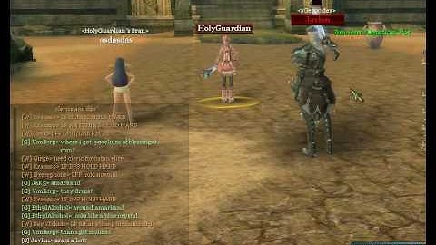 AIKA Online: bot named HolyGuardian from Lenaria