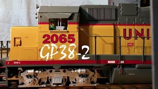 Model railway track G: GP38-2 | Shot on iPhone 7 | 4k