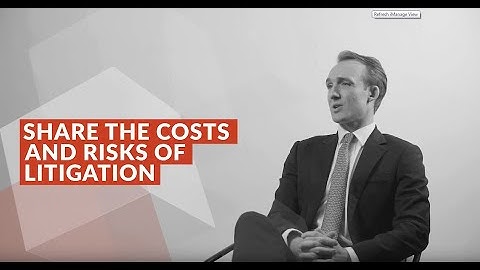 Litigation Finance - The market perspective