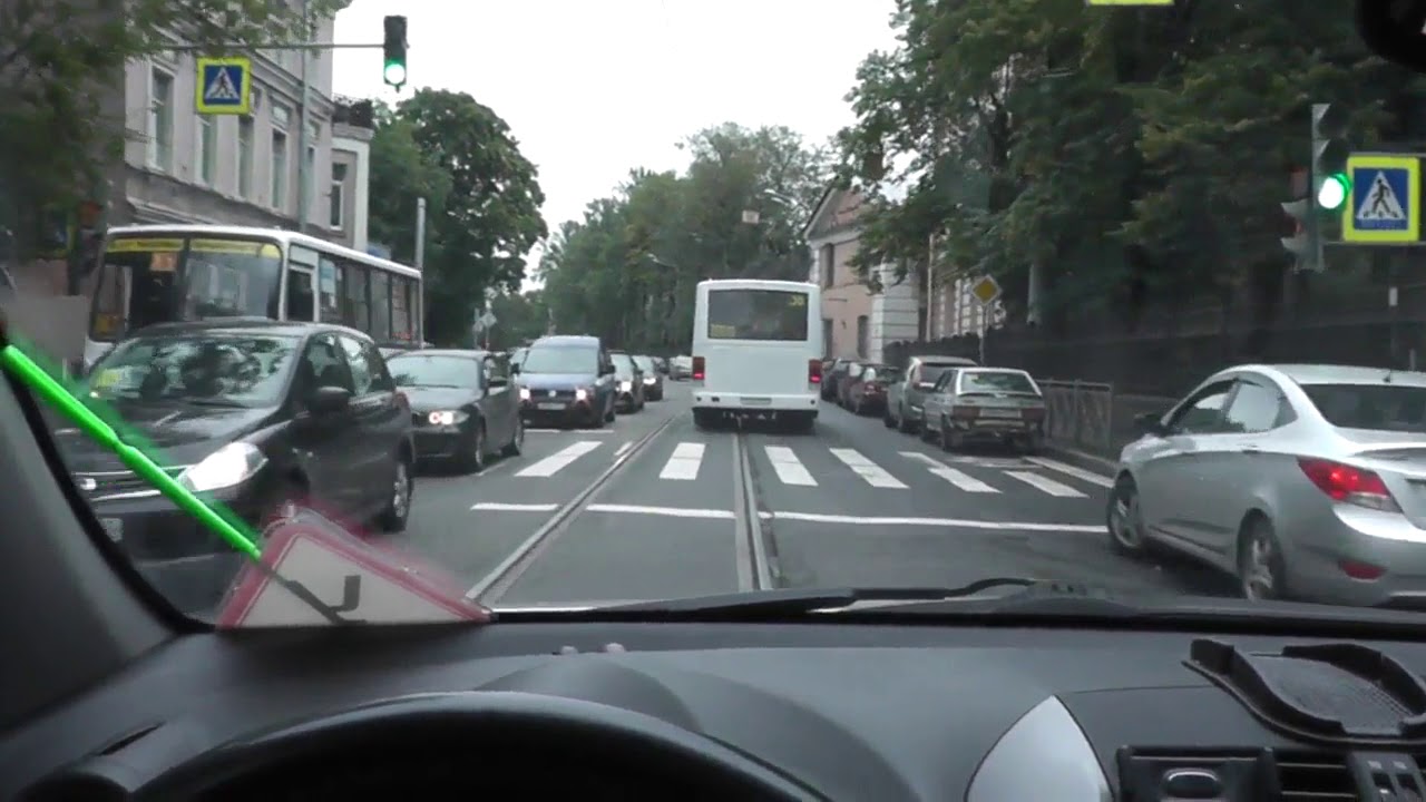 ПОВОРОТЫ НА ПЕРЕКРЕСТКАХ И ВРАЩЕНИЕ РУЛЯ. - YouTube