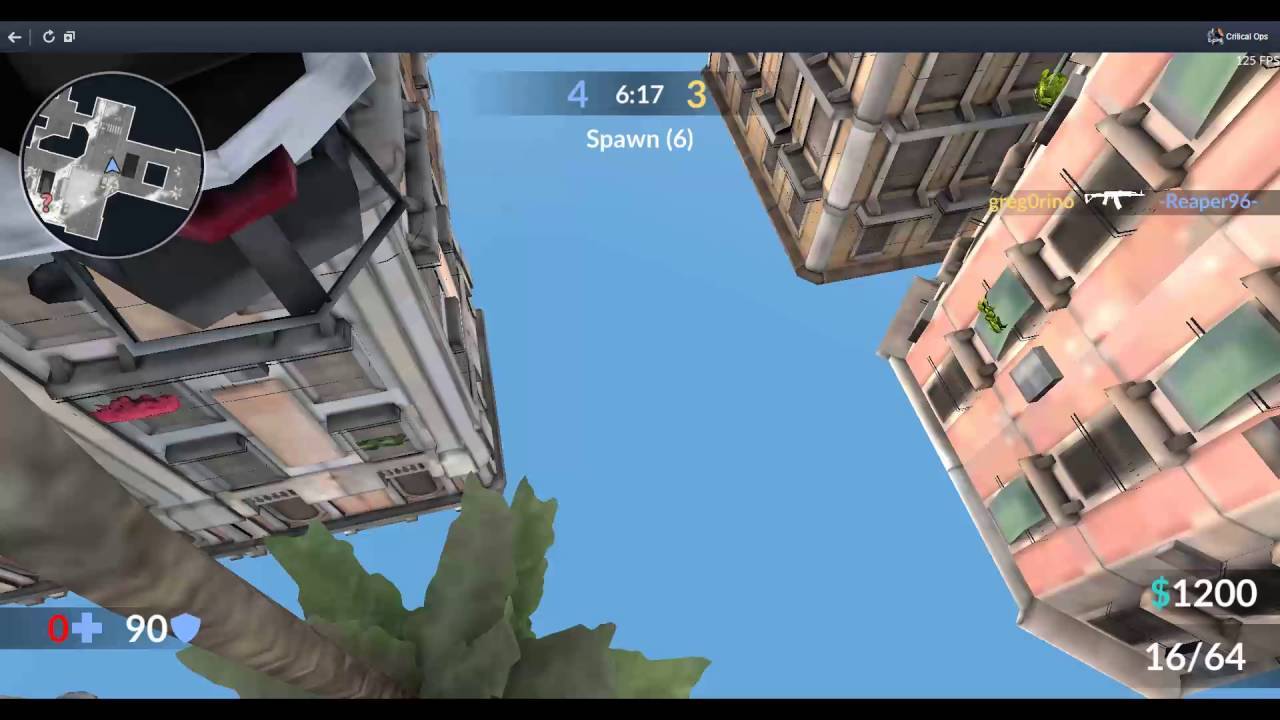 CRITICAL OPS 1v1 AGAINST GREG0RINO