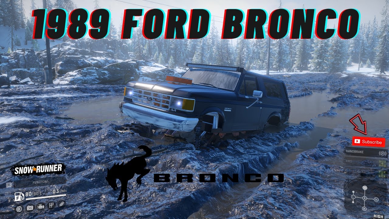 SnowRunner Mod Review | THE 1989 FORD BRONCO - WILL WE SEE A CONSOLE FRIENDLY VERSION?