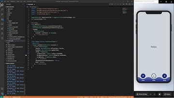 Flutter - Functional Custom BottomNavigationBar - Tutorial