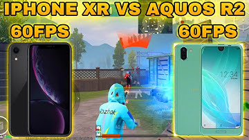 IPHONE XR VS AQUOS R2 | 60FPS VS 60FPS | 1V1 TDM PUBG TEST | 2025🔥