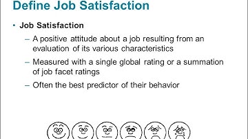 Job Satisfaction Defined - Organizational Psychology Lecture 3 Part 2