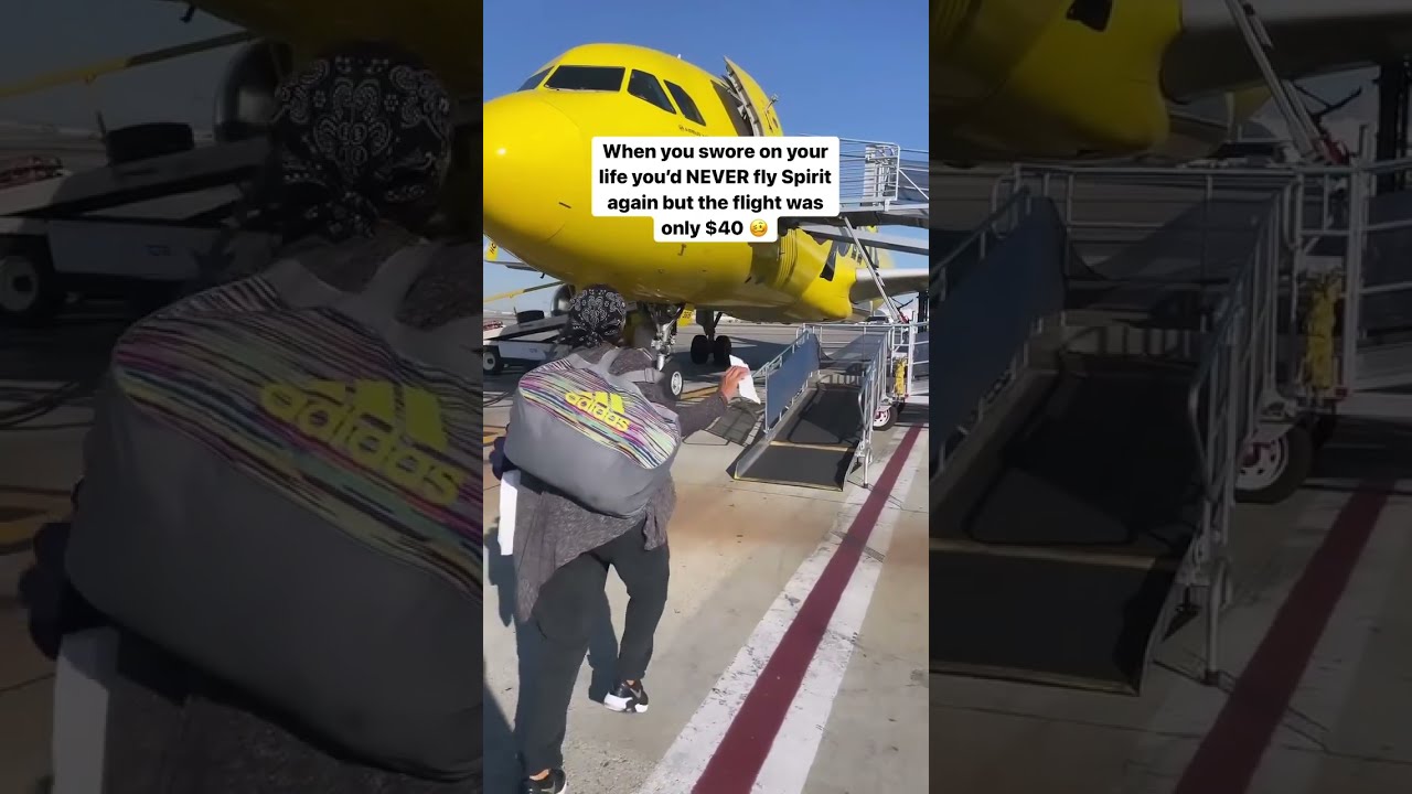 I Promise This Is The Last Time SpiritAirlines TheParisNicole