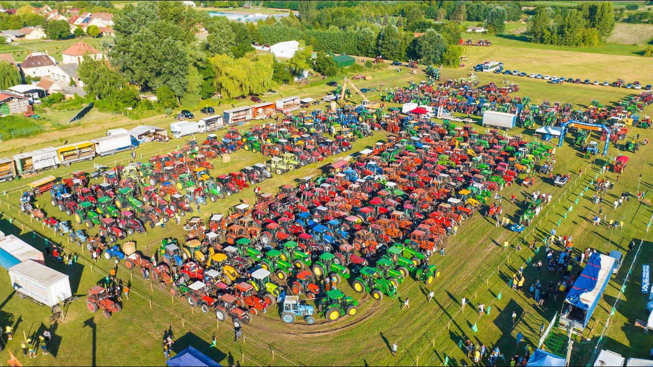 IX. Zákányszéki TraktorShow 2023 - Több mint 400 traktor egy helyen! Tractor Procession
