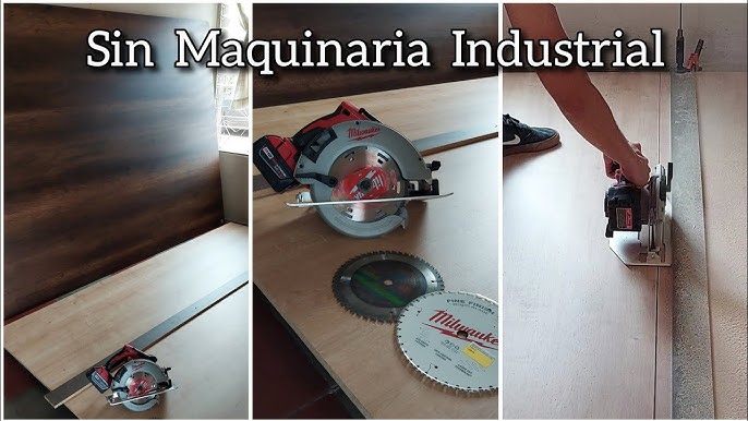 Como Hacer GUIA Para SIERRA CIRCULAR De MADERA Fácil #DIY - Luis