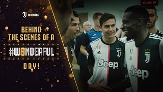 Behind the scenes of Juventus' #W8NDERFUL day!