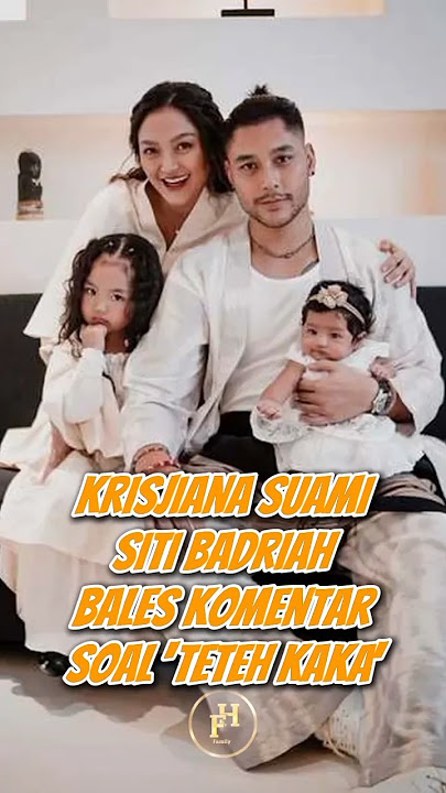 Suami Siti Badriah Bales Komen N3tiz3n #shorts #sitibadriah #krisjiana #beritaartis #beritaterkini